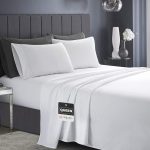 Sheet Set of 4, 16-inch Deep Pocket - Microfiber Bed Sheets, White