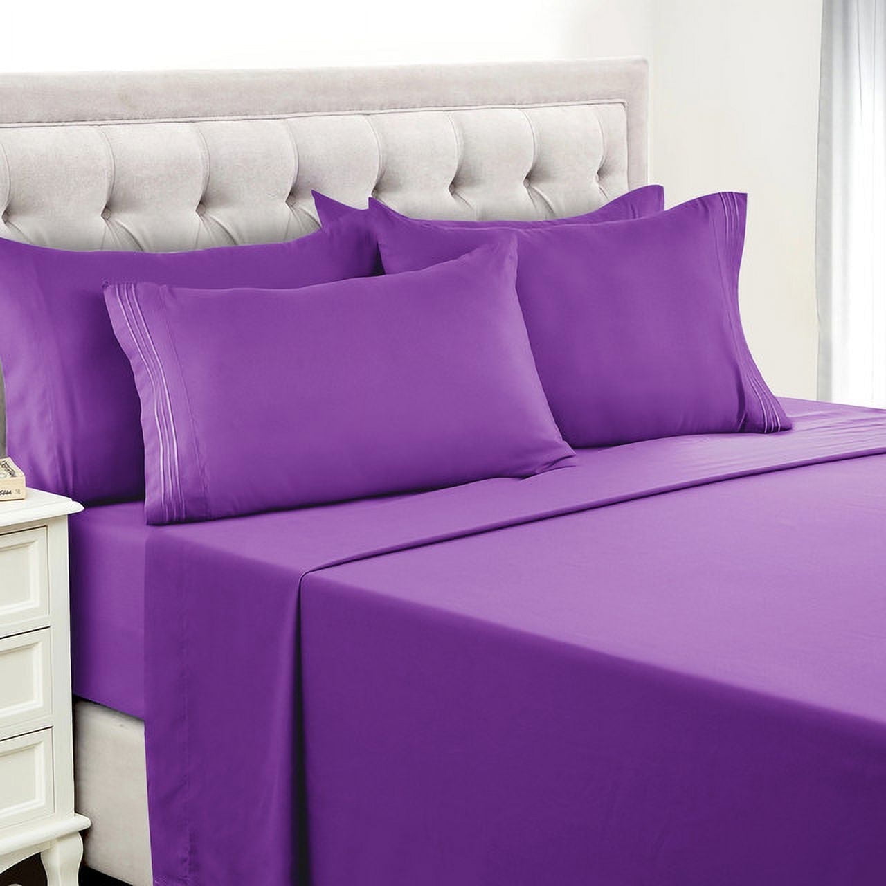 Lux-Decor-Collection-King-Bed-Sheets-16-Inch-Deep-Pocket-6-Piece-Microfiber-Bedding-Sheets-Pillowcase-Sets-Purple_535dda62-2ff9-41bc-8e0c-7224ed33c28b.b57bee1c68cb325066791d77300a9077 King Bed Sheets - 16 Inch Deep Pocket 6 Piece Microfiber Bedding Sheets & Pillowcase Sets - Purple
